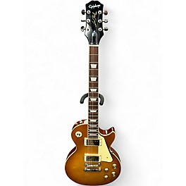Used 2024 Epiphone Les Paul Standard Honeyburst Solid Body Electric Guitar