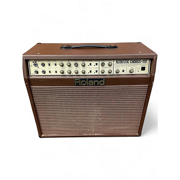 Used Roland AC-100U Acoustic Guitar Combo Amp