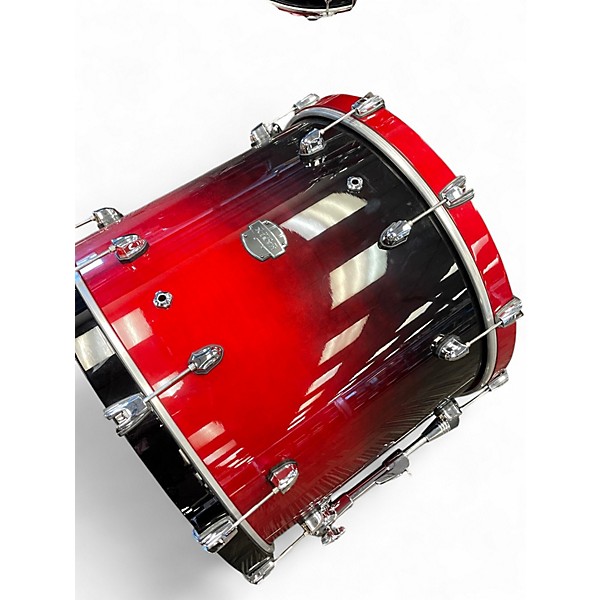Used Mapex 5 Piece SATURN SCARLETT FADE Drum Kit