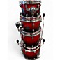 Used Mapex 5 Piece SATURN SCARLETT FADE Drum Kit
