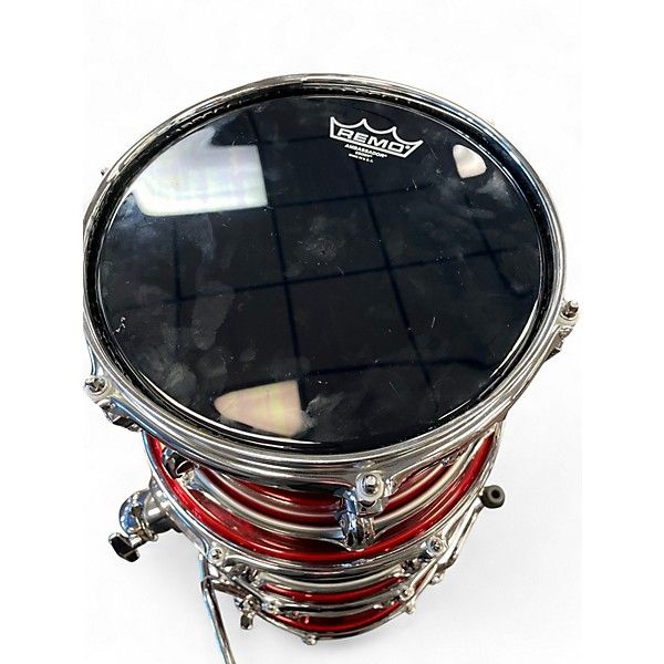 Used Mapex 5 Piece SATURN SCARLETT FADE Drum Kit