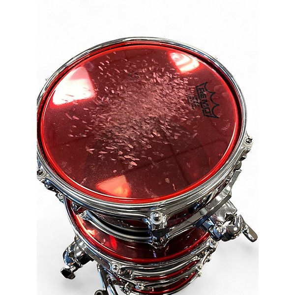 Used Mapex 5 Piece SATURN SCARLETT FADE Drum Kit