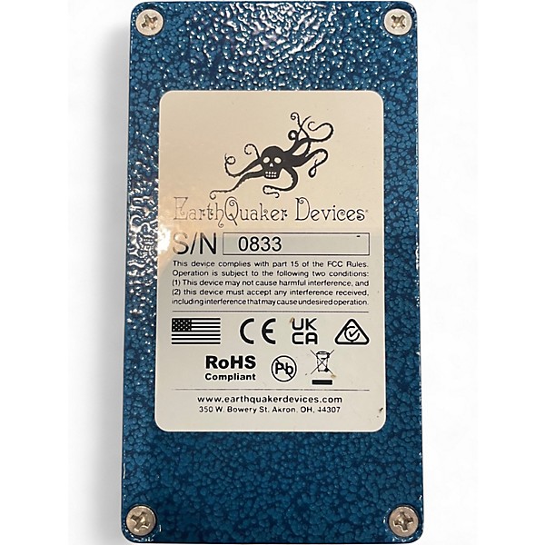 Used EarthQuaker Devices Zoar Dynamic Audio Grinder Effect Pedal