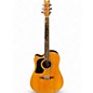 Used Washburn D10SCELH NAT Acoustic Electric Guitar thumbnail