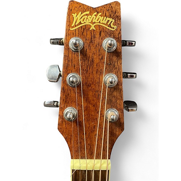 Used Washburn D10SCELH NAT Acoustic Electric Guitar