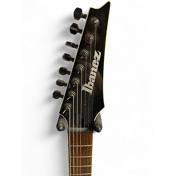 Used Ibanez SIR27FD Iron Label 7 String Black Solid Body Electric Guitar
