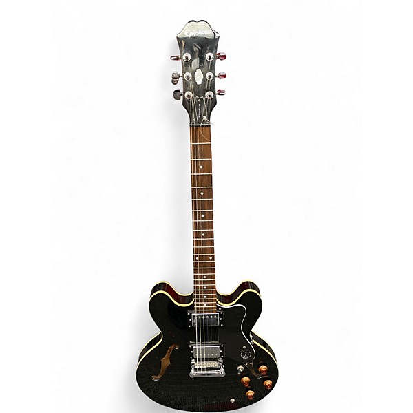 ギターepiphone Used 2010s Epiphone DOT EB Black Hollow Body Electric Guitar