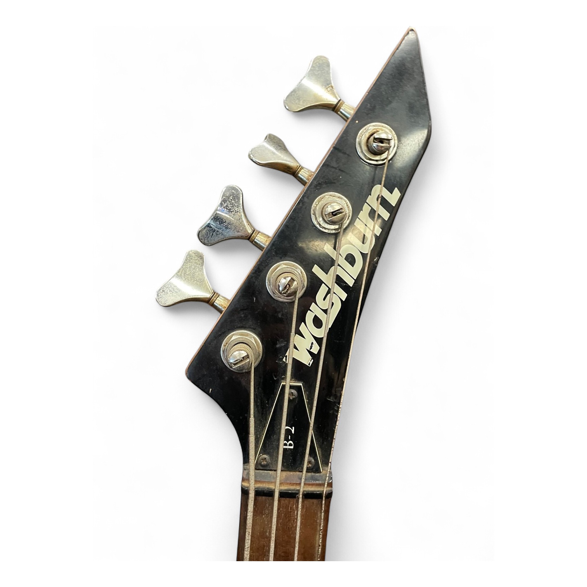 Used Washburn B-2 Black Electric Bass Guitar Black | Guitar Center