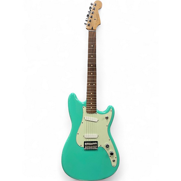 Used Fender Duo Sonic Seafoam Green Solid Body Electric Guitar