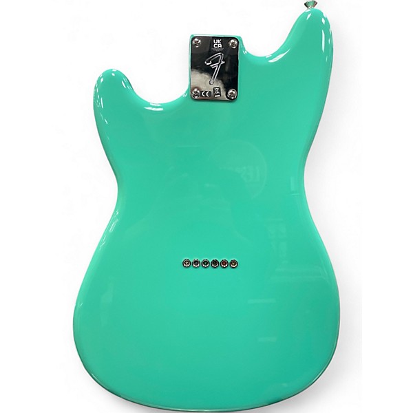 Used Fender Duo Sonic Seafoam Green Solid Body Electric Guitar