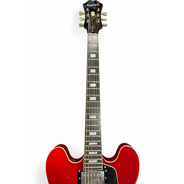 ギター Epiphone ES335 Cherry Epiphone Sweet and Soulful Semi-Hollow – Gibson