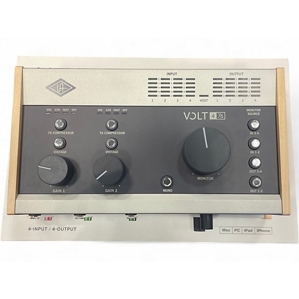 Universal Audio VOLT 476【オーディオインターフェイス】 Volt 476 USB Recording Studio - Universal Audio | Hookup, Inc.
