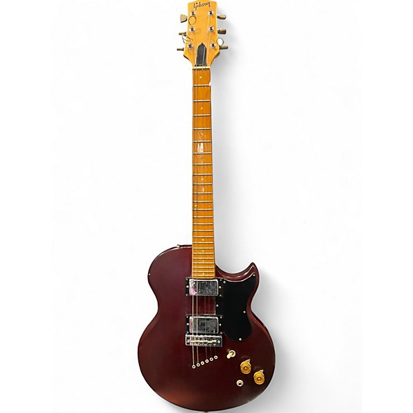 Vintage 1975 Gibson 1975 GIBSON L6-S CRIMSON RED Solid Body Electric Guitar