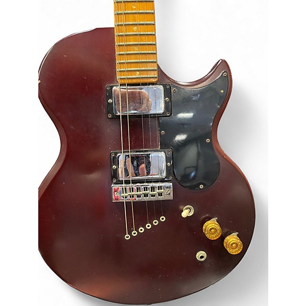 Vintage 1975 Gibson 1975 GIBSON L6-S CRIMSON RED Solid Body Electric Guitar