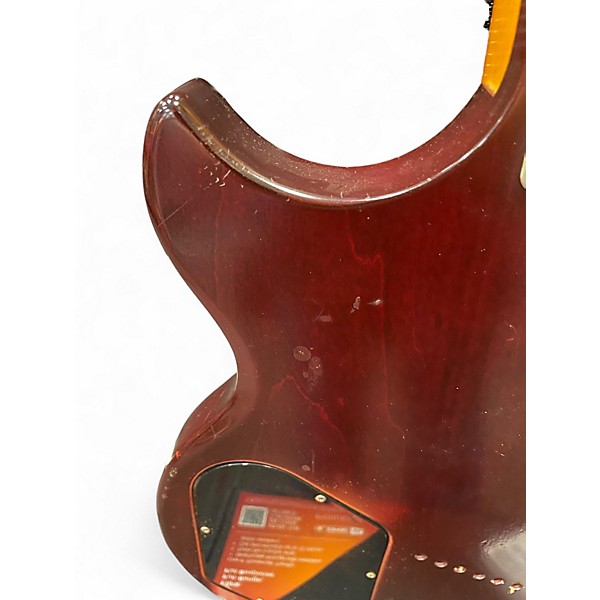 Vintage 1975 Gibson 1975 GIBSON L6-S CRIMSON RED Solid Body Electric Guitar