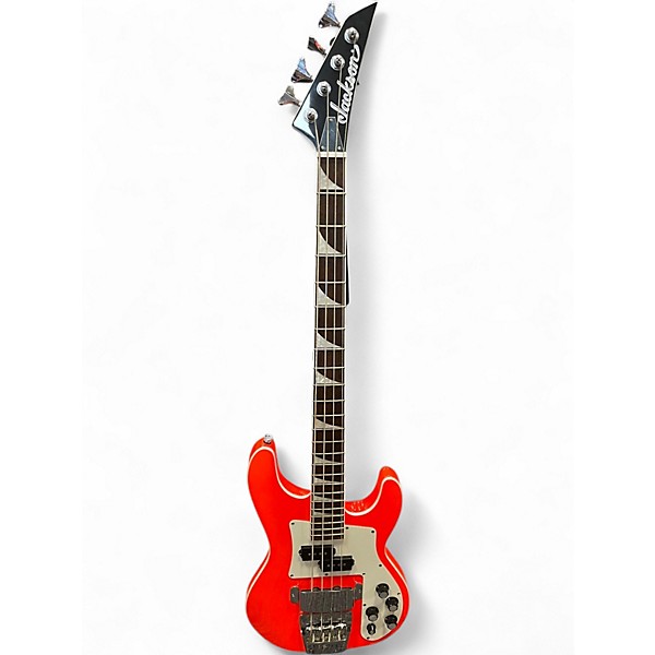 Used Jackson Concert CBXNT DX IV ORANGE Electric Bass Guitar
