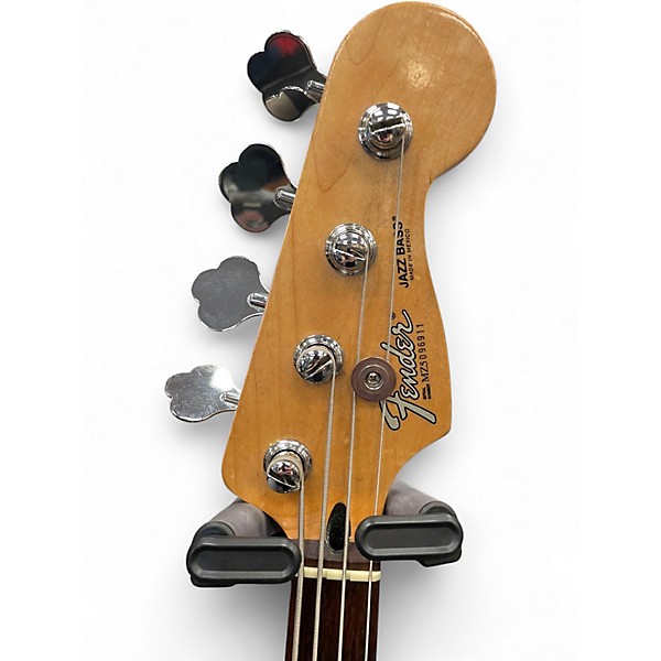 Used Fender Standard Jazz Bass Black Electric Bass Guitar