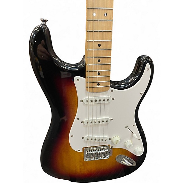 Used Squier Standard Stratocaster Sunburst Solid Body Electric Guitar