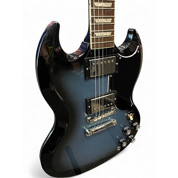 Used Gibson SG Standard Blue Burst Solid Body Electric Guitar