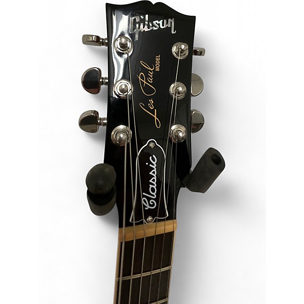 Used Gibson Les Paul Classic Trans Red Solid Body Electric Guitar