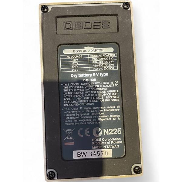 Used BOSS FBM1 Fender 59 Bassman Effect Pedal