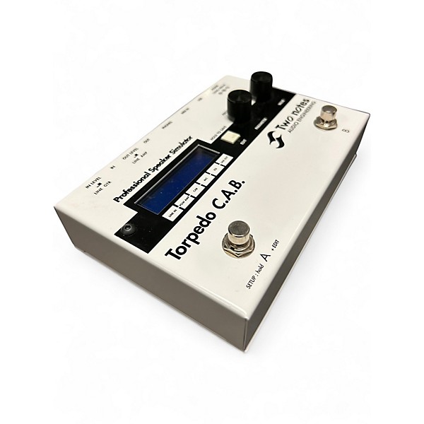 Used Two Notes TORPEDO CAB Effect Pedal