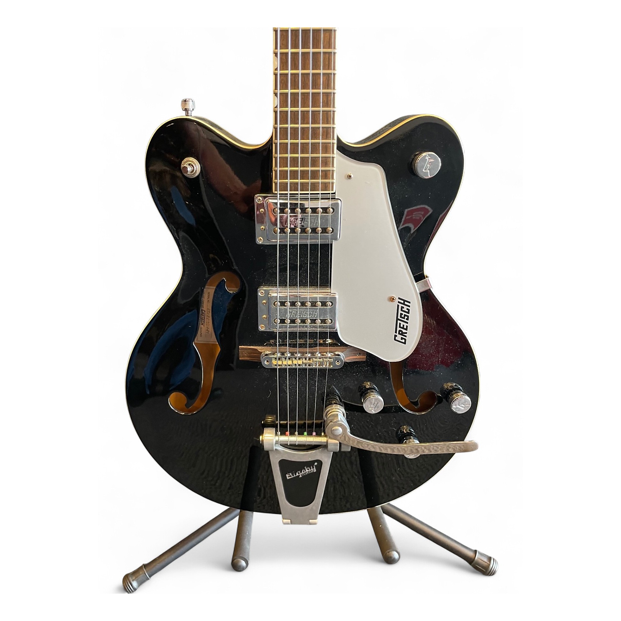 Used Gretsch Guitars G5122 Black Hollow Body Electric Guitar Black
