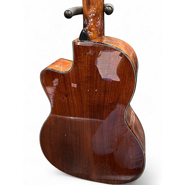 Used 2023 Recording King RP2-729-C Tonewood Reserve Koa Cutaway Natural Acoustic Guitar