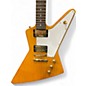 Used Epiphone Korina 1958 Explorer AGED NATURAL Solid Body Electric Guitar