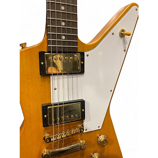 Used Epiphone Korina 1958 Explorer AGED NATURAL Solid Body Electric Guitar