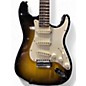 Used Fernandes Burny Custom strat style 2 Tone Sunburst Solid Body Electric Guitar