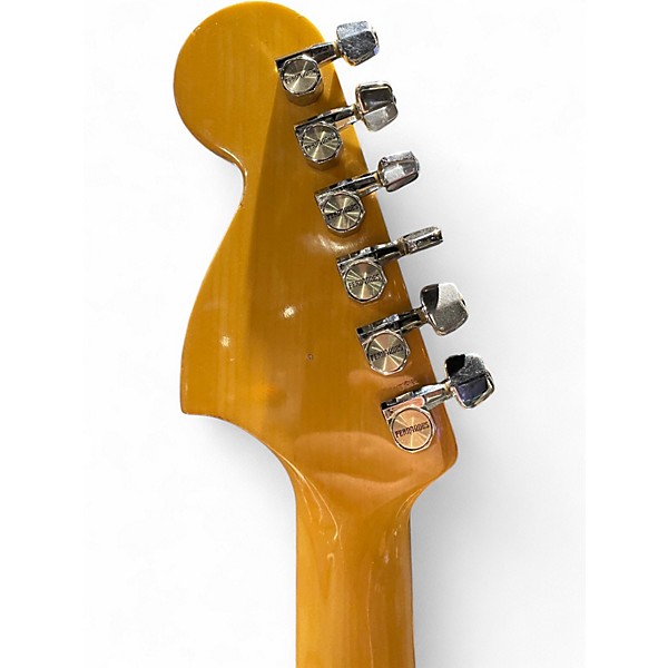 Used Fernandes Burny Custom strat style 2 Tone Sunburst Solid Body Electric Guitar