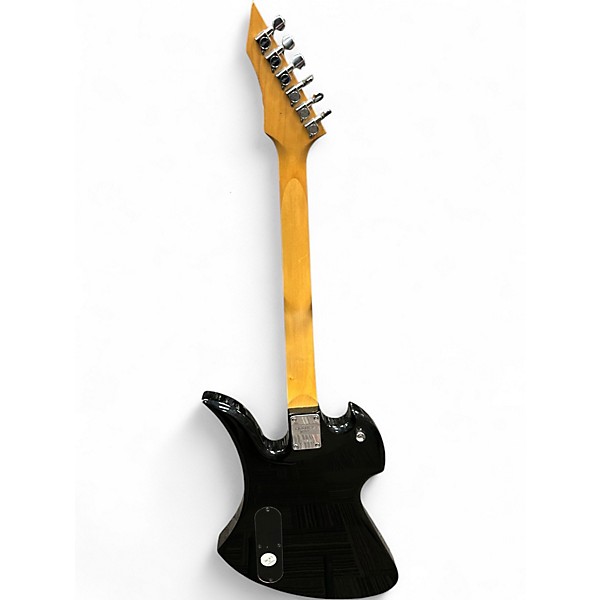 Used B.C. Rich Bronze Series Mockingbird Black Solid Body Electric Guitar