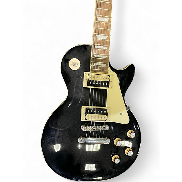 Used Epiphone Les Paul Classic Ebony Solid Body Electric Guitar