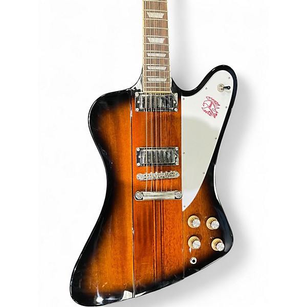 Used Epiphone Firebird Studio 2 Color Sunburst Solid Body