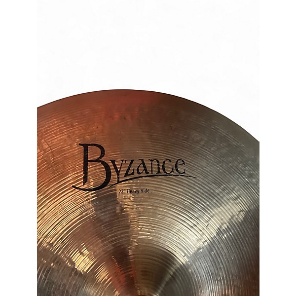 Used MEINL 22in Byzance Heavy Ride Cymbal