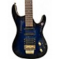 Used Aria PRO II MAGNA Trans Blue Solid Body Electric Guitar