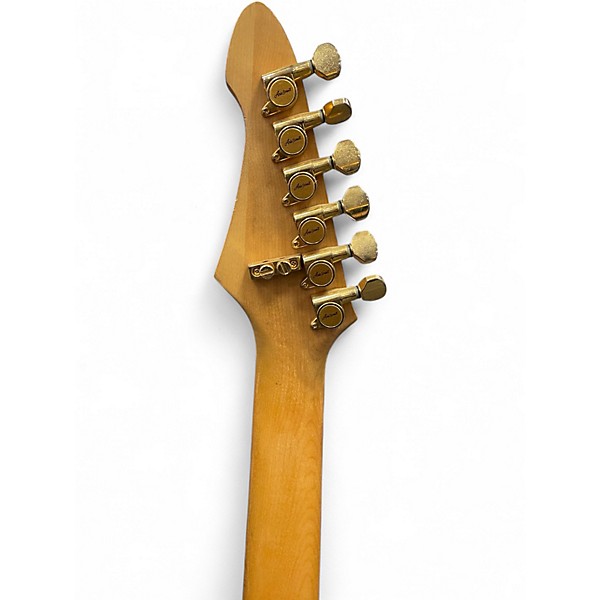 Used Aria PRO II MAGNA Trans Blue Solid Body Electric Guitar