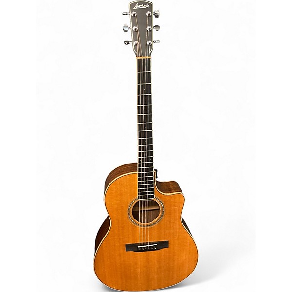 Used Larrivee LV-09E Natural Acoustic Electric Guitar