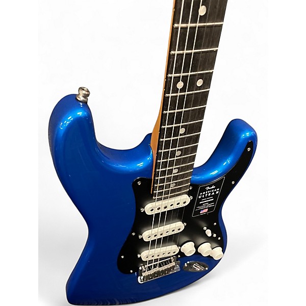 Used Fender American Ultra Stratocaster II NOBLE BLUE Solid Body Electric Guitar
