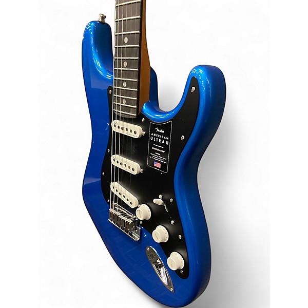 Used Fender American Ultra Stratocaster II NOBLE BLUE Solid Body Electric Guitar