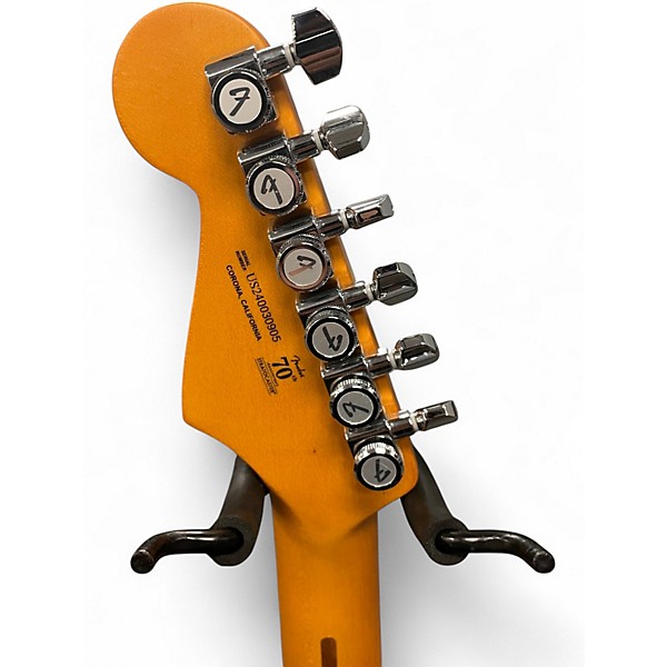 Used Fender American Ultra Stratocaster II NOBLE BLUE Solid Body Electric Guitar