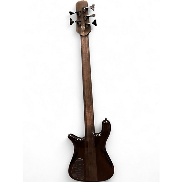 Used 2021 Spector NS5XL SC purple burst Electric Bass Guitar