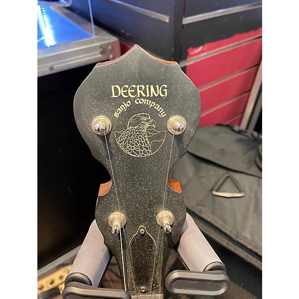 Used Deering Boston 5-String Natural Banjo