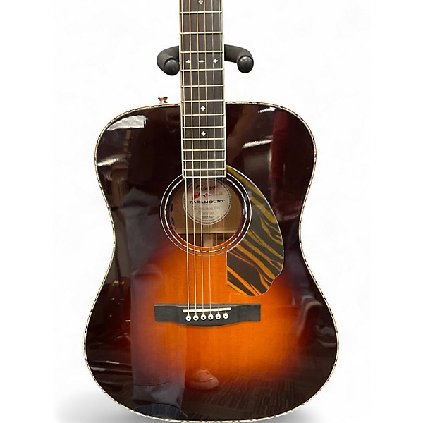 Used Fender PD-220E 2 Color Sunburst Acoustic Guitar