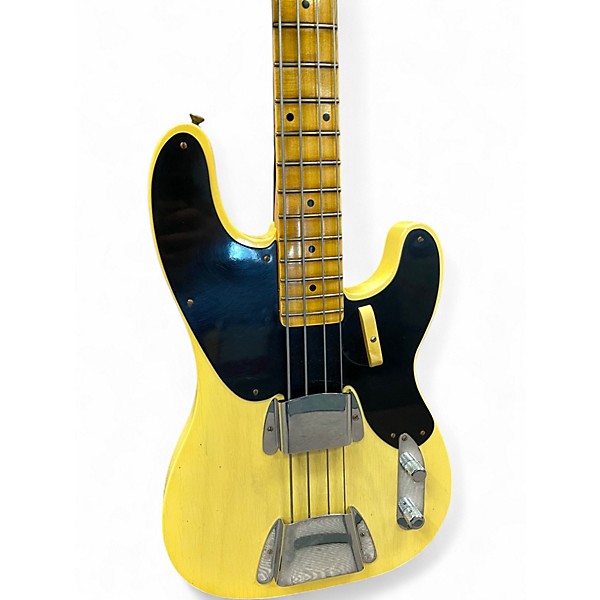 Used Fender 1951 Reissue Precision Bass Butterscotch Blonde Electric Bass Guitar