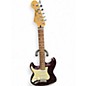 Used Fender Standard Stratocaster Left Handed Midnight Wine Electric Guitar thumbnail