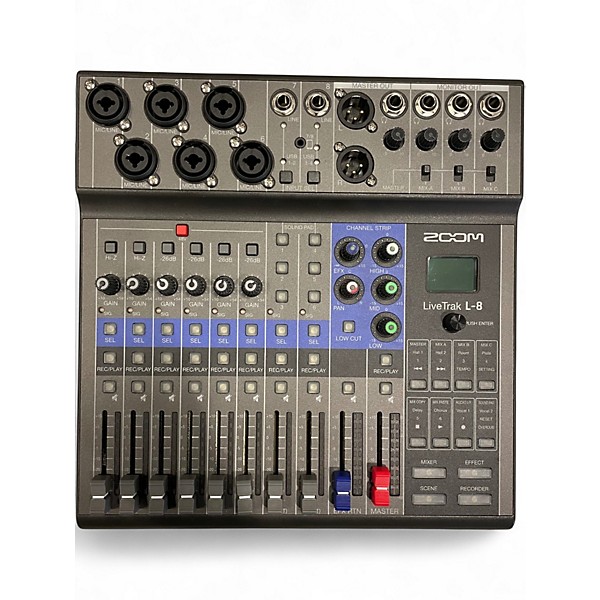 DTM・DAW zoom LiveTrak L-8 Zoom LiveTrak L-8 8-channel Digital Mixer / Recorder