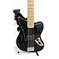 Used Squier AFFINITY JAGUAR Black Electric Bass Guitar