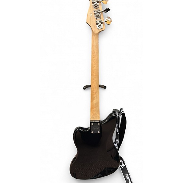 Used Squier AFFINITY JAGUAR Black Electric Bass Guitar